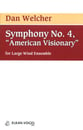 Symphony No. 4, American Visionary band score cover